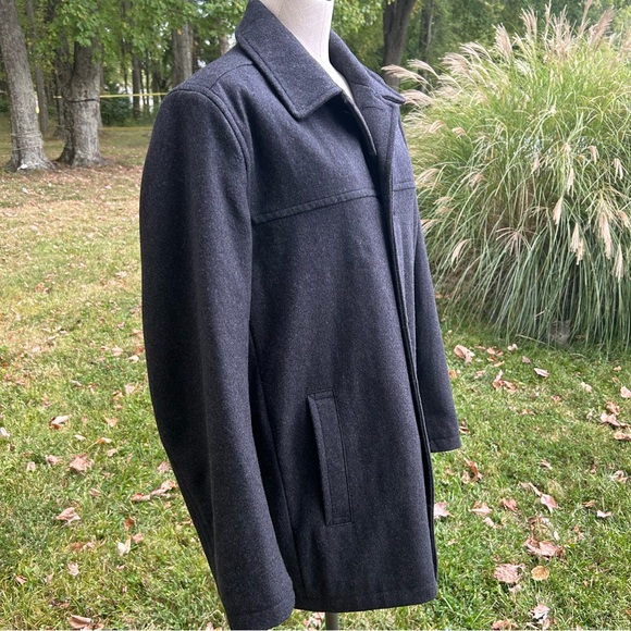 Tommy Hilfiger Classic Wool Single Breasted Coat Mens Medium - Picture 8 of 16